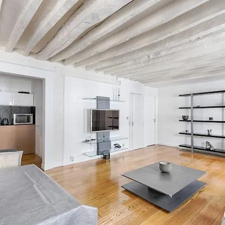 Marais Historical Center Charming 1br Parigi